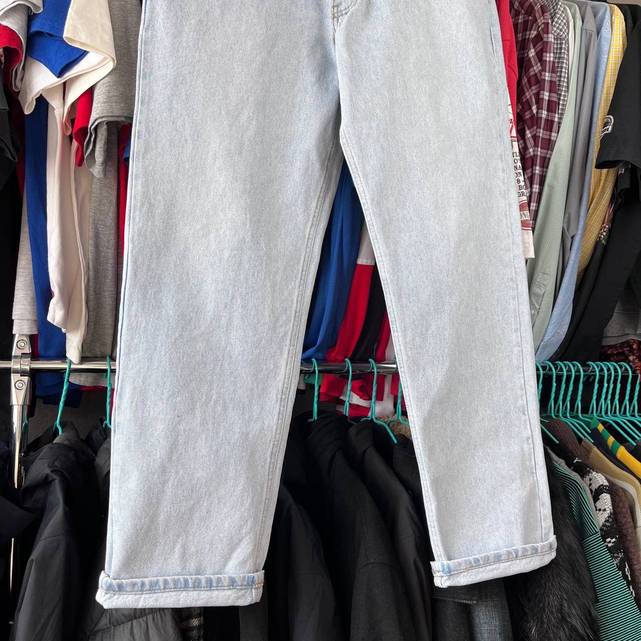 Calvin Klein × Vintage Vintage 90s Calvin Klein Blue Denim Jeans Pants Made in USA Size US 36 / EU 52 - 4 Thumbnail