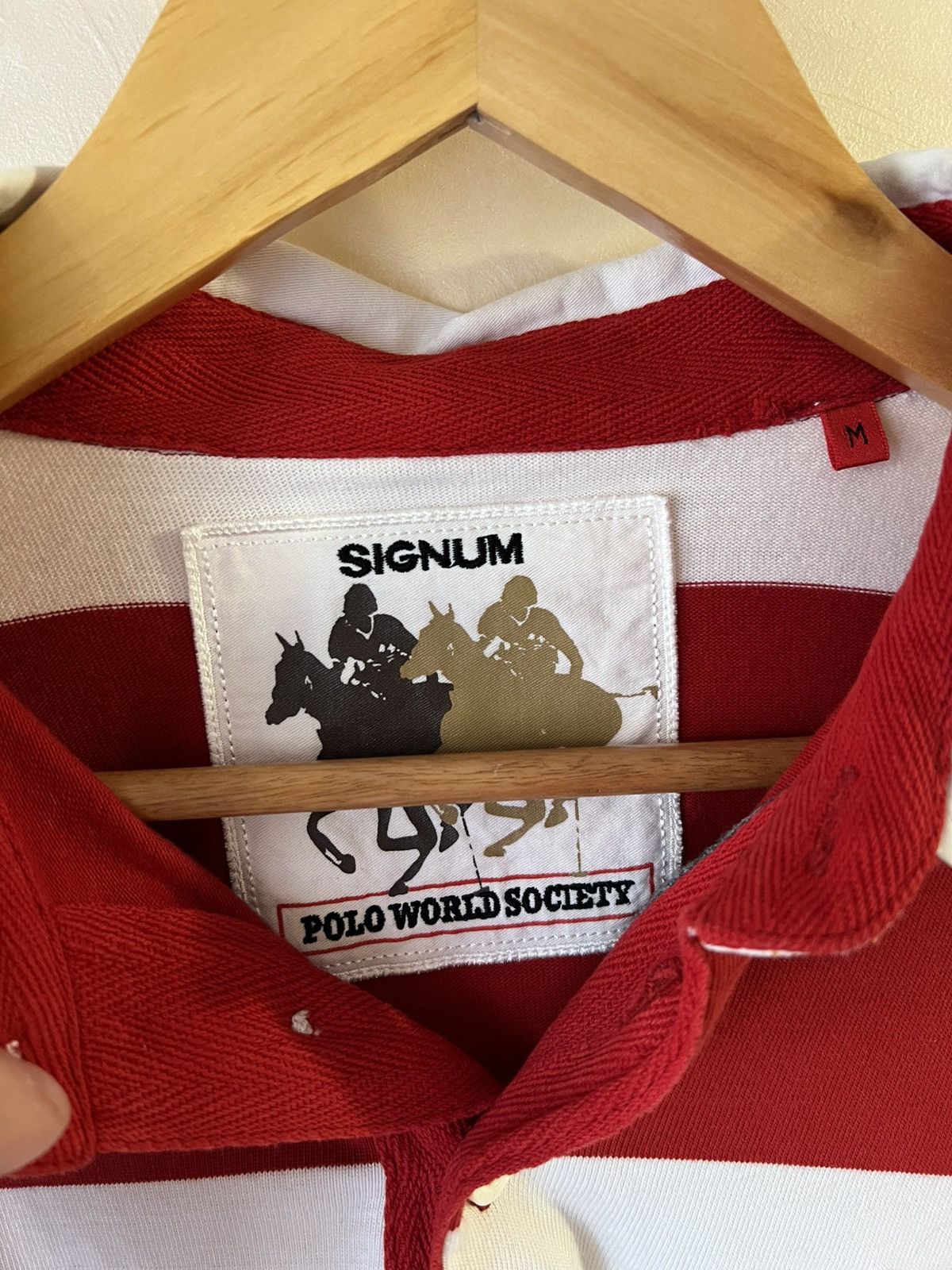 Polo Ralph Lauren Signum Swiss Herren Langarm Poloshirt Polo World Society Size US M / EU 48-50 / 2 - 3 Thumbnail