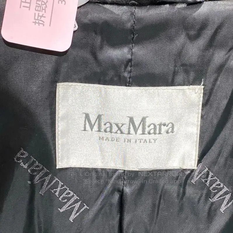 Max Mara MaxMara Gray Wool Women's Coat . Size S / US 4 / IT 40 - 3 Thumbnail