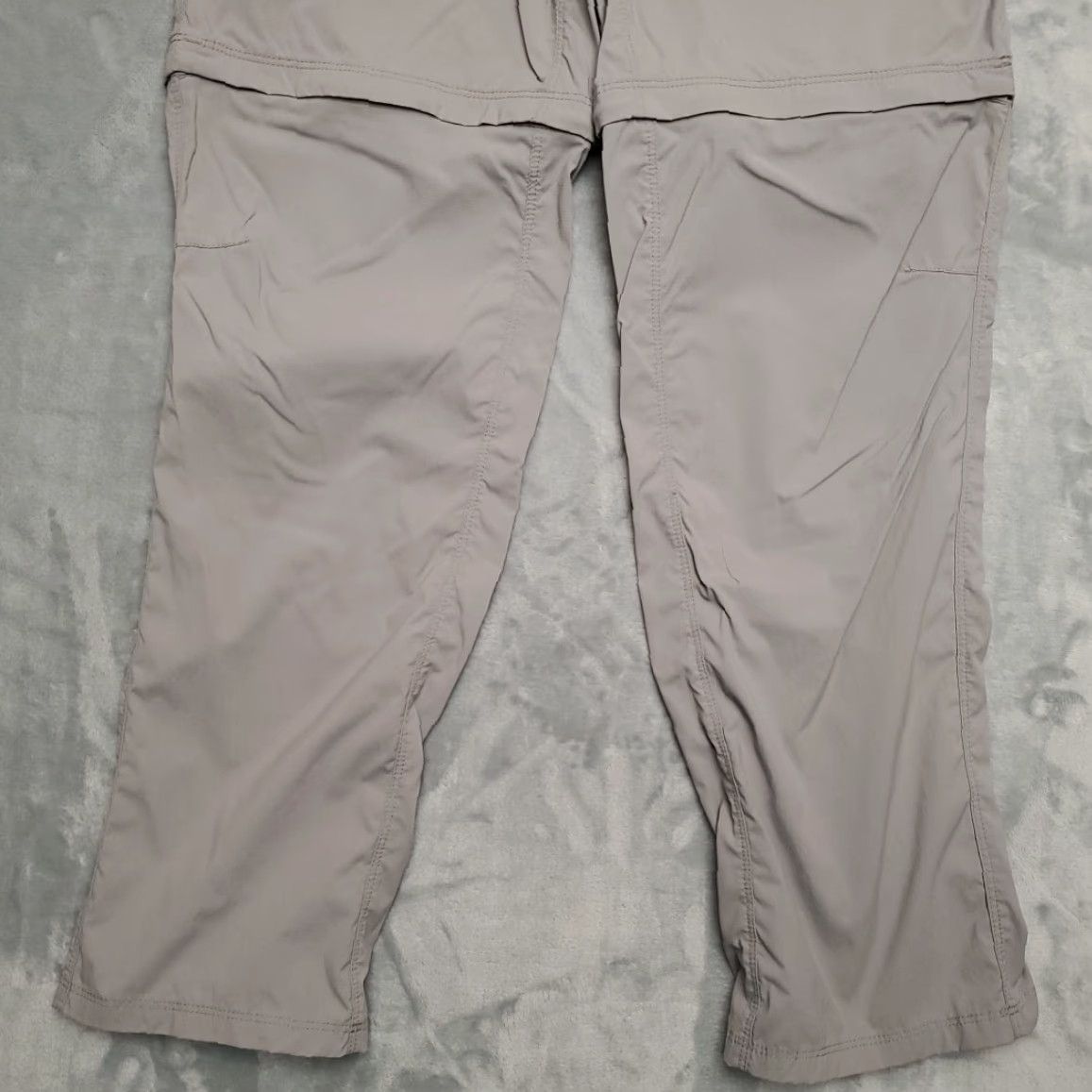 Vintage LL Bean Pants Womens M Gray Tropicwear Nylon Convertible Lightweight Outdoors Size 32" / US 10 / IT 46 - 2 Thumbnail