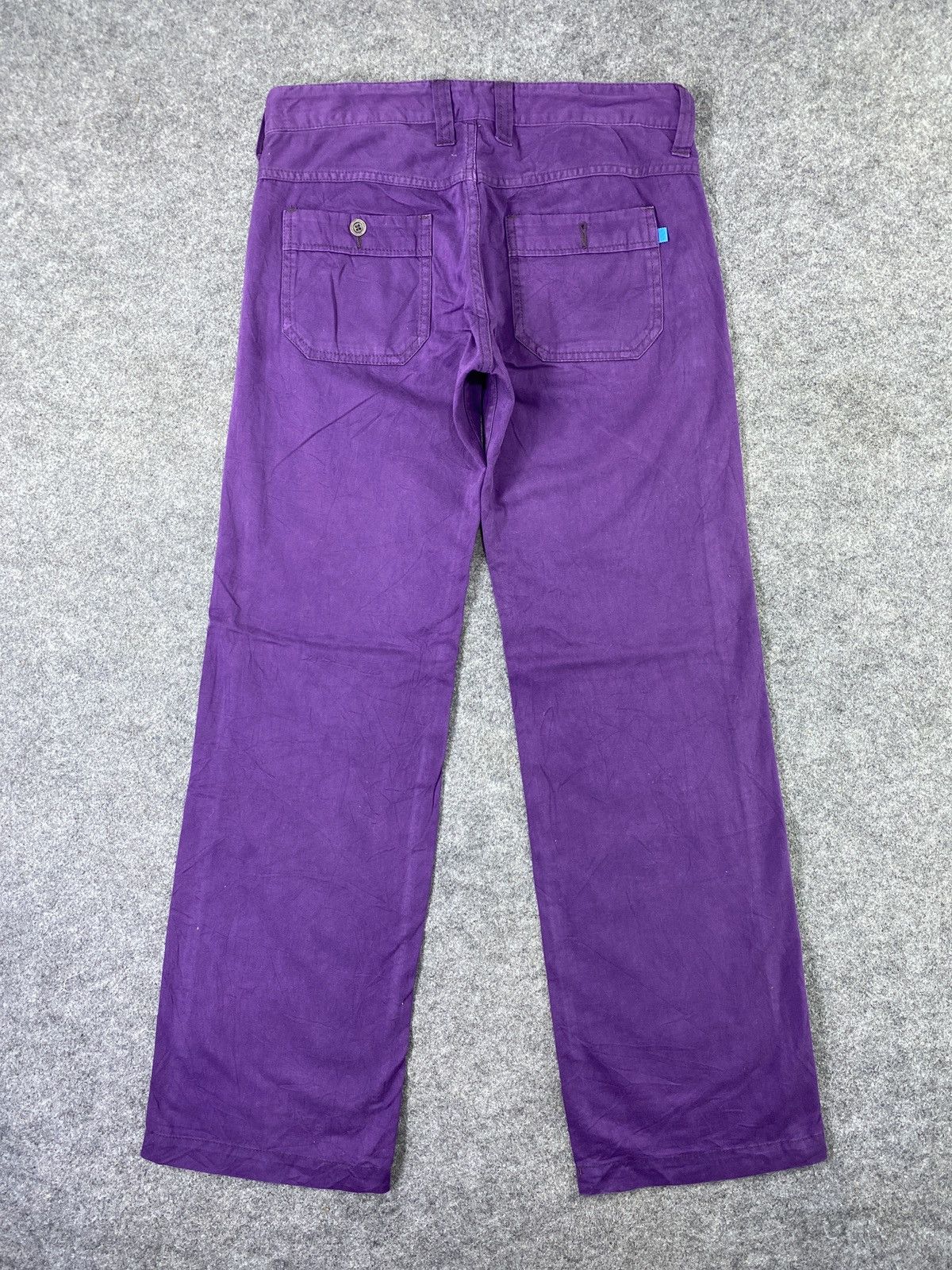 Japanese Brand Japanese Brand Purple pants - J1115 Size US 31 - 4 Thumbnail