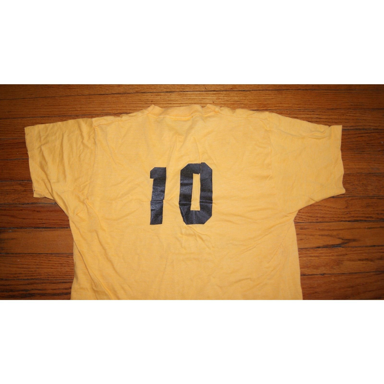 Vintage VTG Auburn Sertoma Service Mankind Yellow L TShirt USA Size US L / EU 52-54 / 3 - 7 Thumbnail