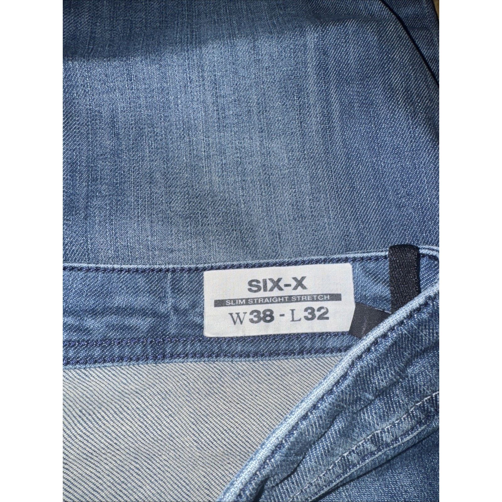 Buffalo David Bitton × Vintage Buffalo David Bitton Jeans 38x33 Honeycomb Fade Distressed Size US 38 / EU 54 - 7 Thumbnail