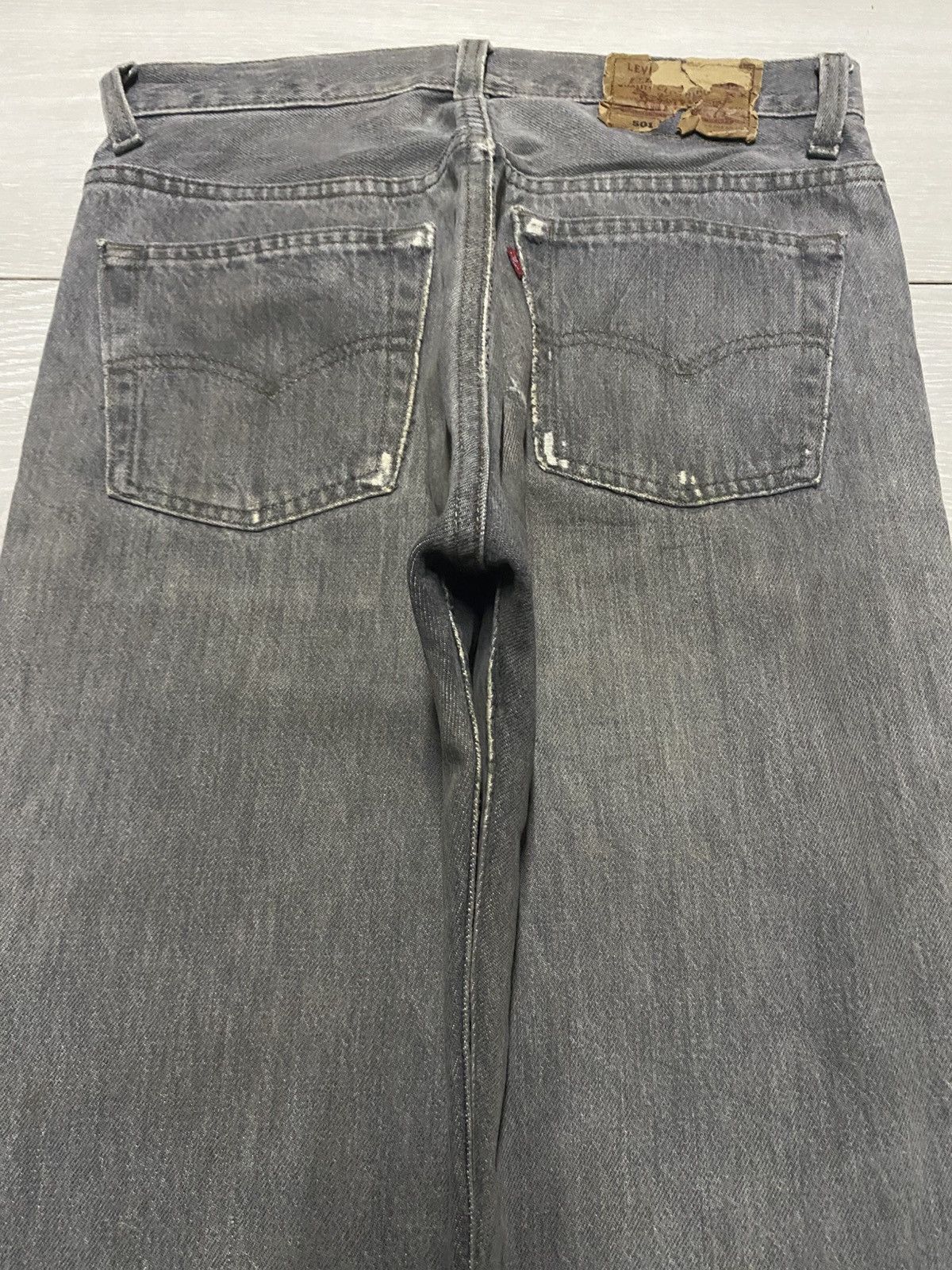 Levi's Vintage Levis 501 90s Grunge Distressed Jeans Size US 29 - 4 Thumbnail