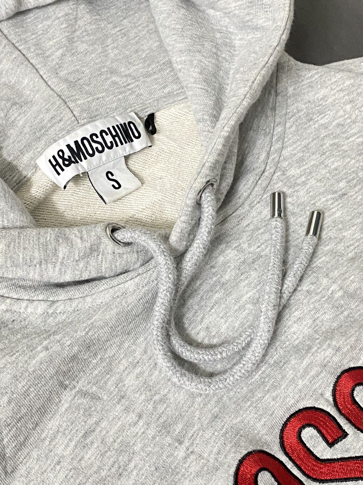 H&M × Moschino MOSCHINO X MTV X H&M GRAY HOODIE EMBROIDERED LOGO Size US S / EU 44-46 / 1 - 4 Thumbnail