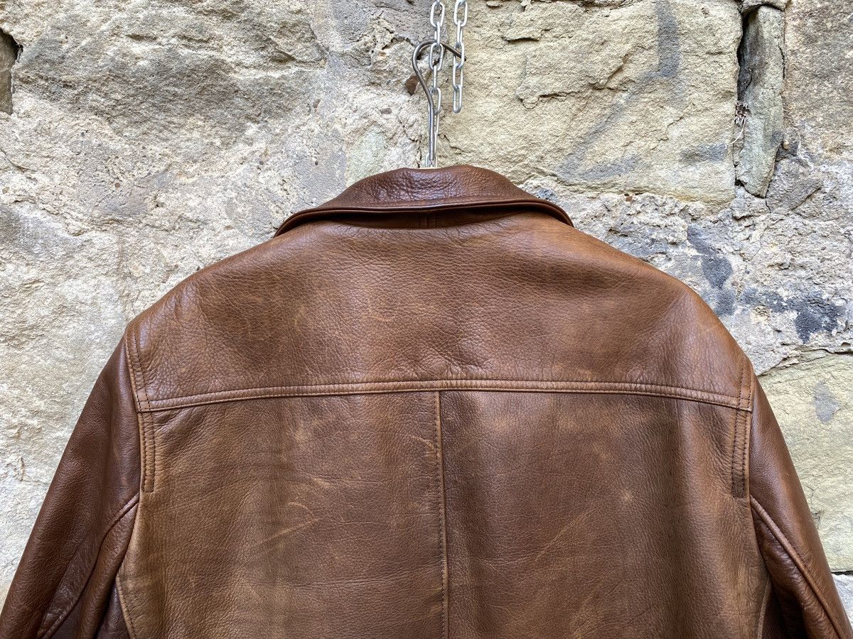 Schott Schott 569 Car Coat Cowhide Leather Jacket Size US L / EU 52-54 / 3 - 11 Thumbnail