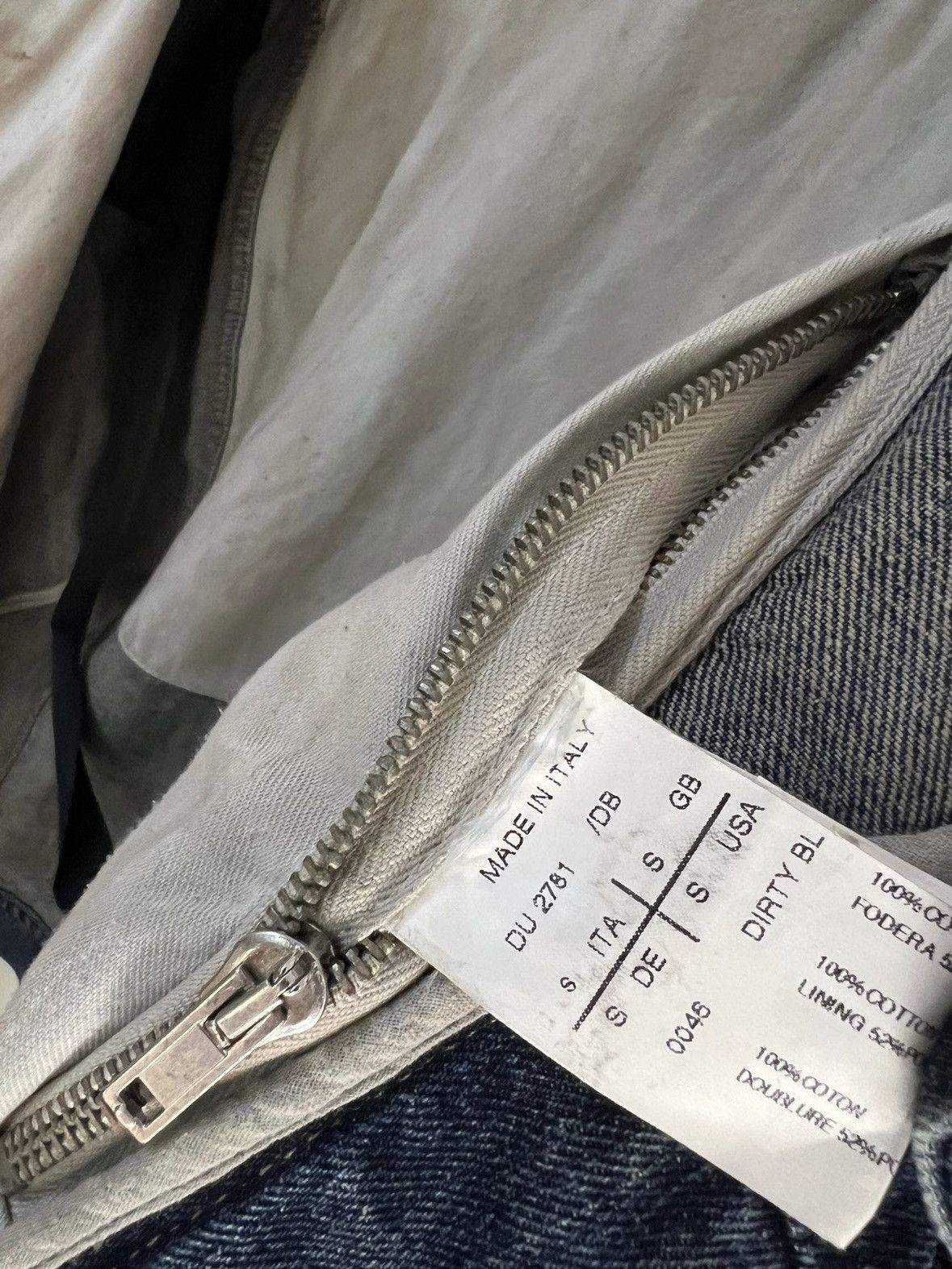 Rick Owens Rick Owen’s denim jacket Size US S / EU 44-46 / 1 - 10 Thumbnail