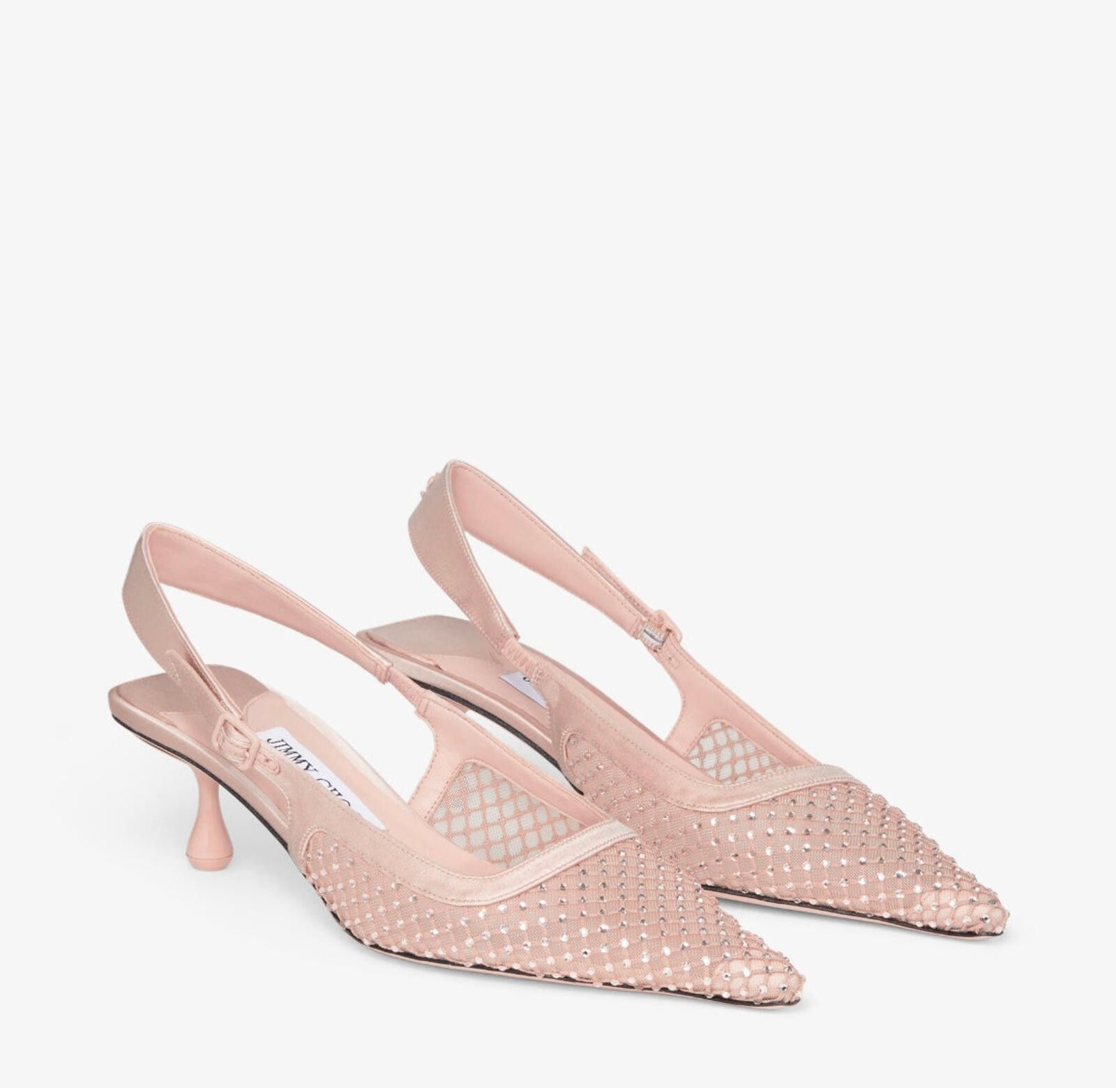 Jimmy Choo Jimmy Choo Amel Mesh Pumps Size US 7.5 / IT 37.5 - 2 Thumbnail