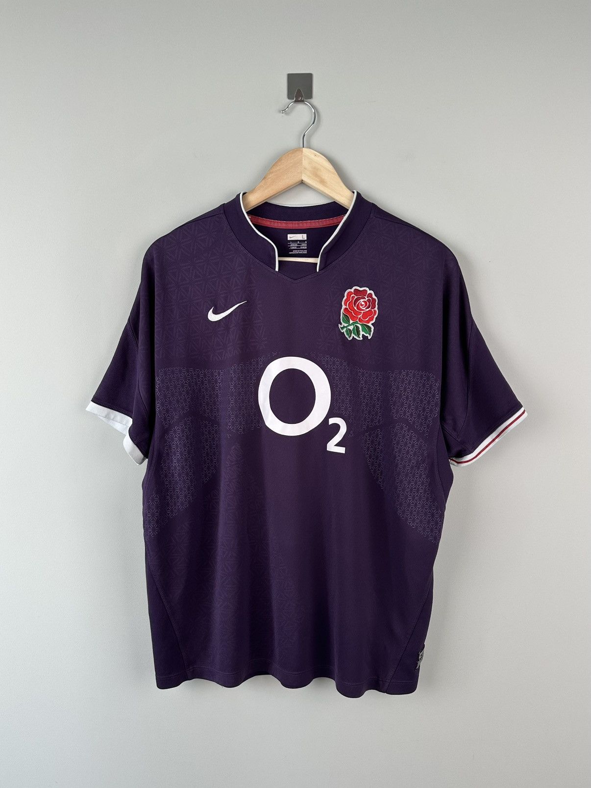 Nike Vintage 2009/2010 Nike Q2 England Rugby Jersey Size US L / EU 52-54 / 3 - 1 Thumbnail