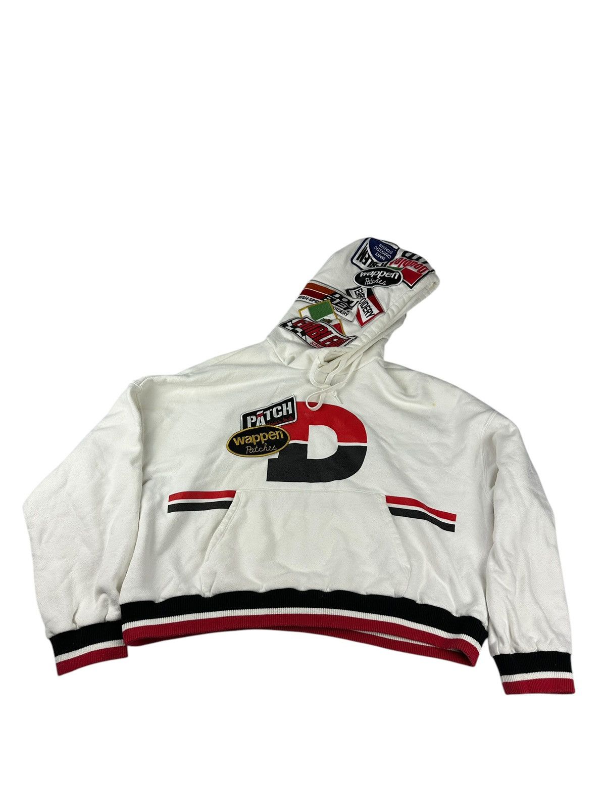 Doublet Doublet Chaos Patch Cropped Fit Hoodie Size US S / EU 44-46 / 1 - 2 Thumbnail