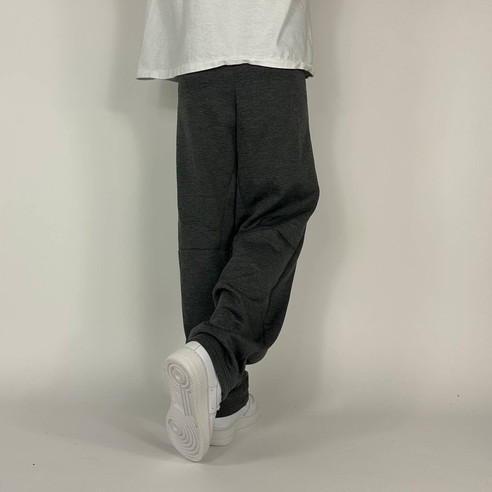 Nike × Nike ACG Vintage Y2k Heather Gray Nike Streetwear Drill Sweatpants Size US 34 / EU 50 - 2 Thumbnail