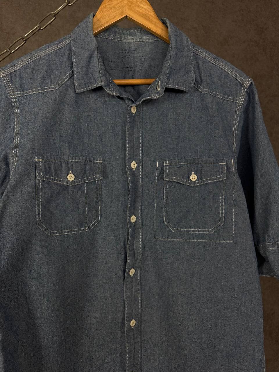 Allsaints Allsaints vintage designer shirt Size US L / EU 52-54 / 3 - 3 Thumbnail