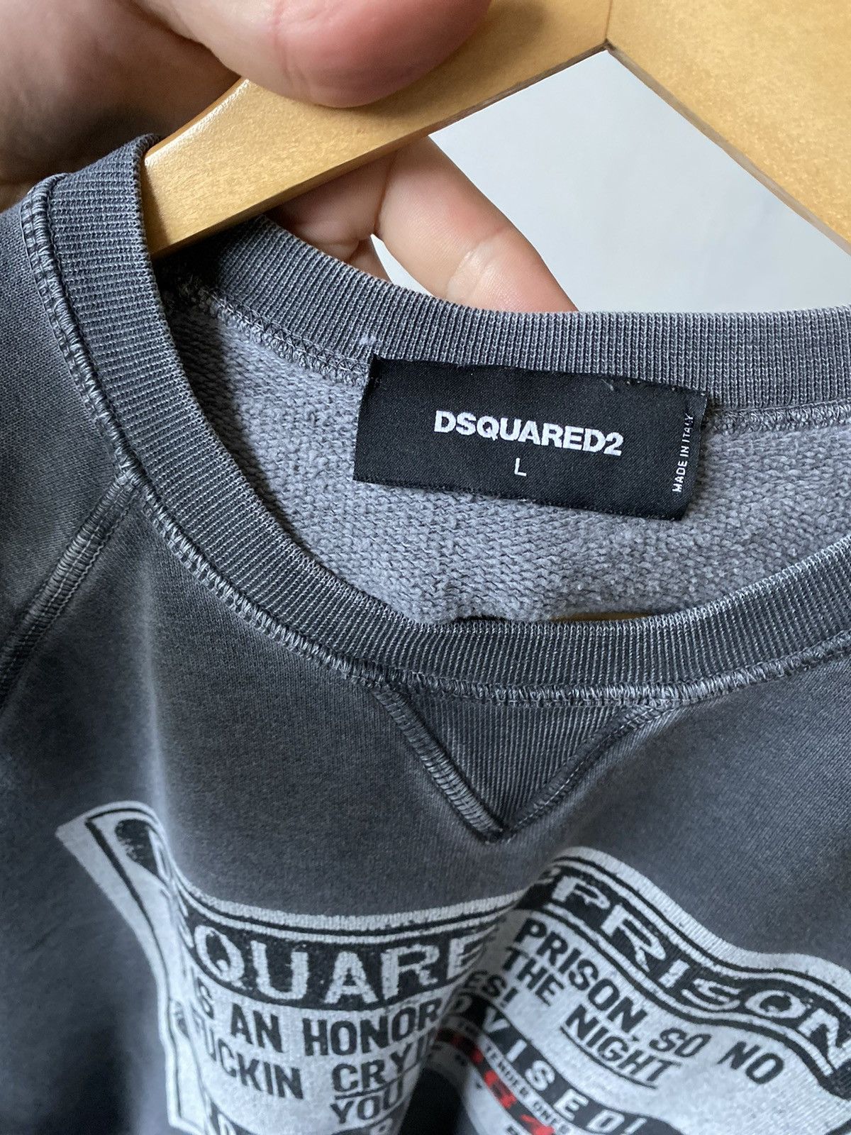 Dsquared2 Dsquared2 Prison Sweatshirt Size US L / EU 52-54 / 3 - 3 Thumbnail