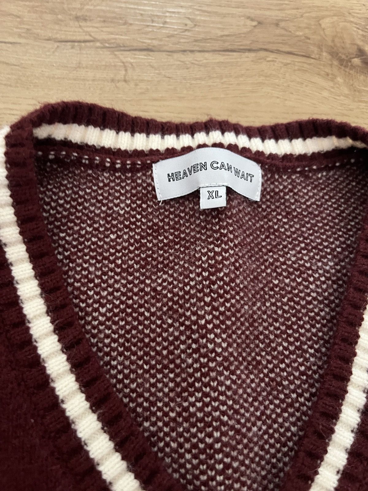 Other Heaven Can Wait Skull and Cross Knit Sweater Size US XL / EU 56 / 4 - 3 Thumbnail