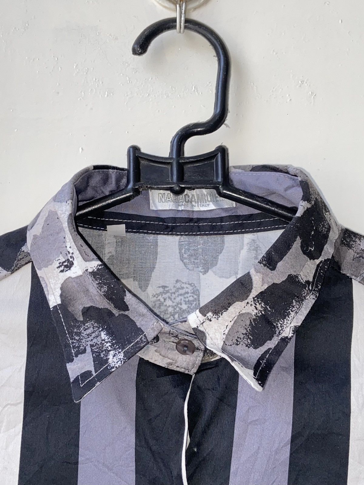 Designer × Japanese Brand NARA CAMICIE Patterned Shirt Size US XS / EU 42 / 0 - 14 Thumbnail
