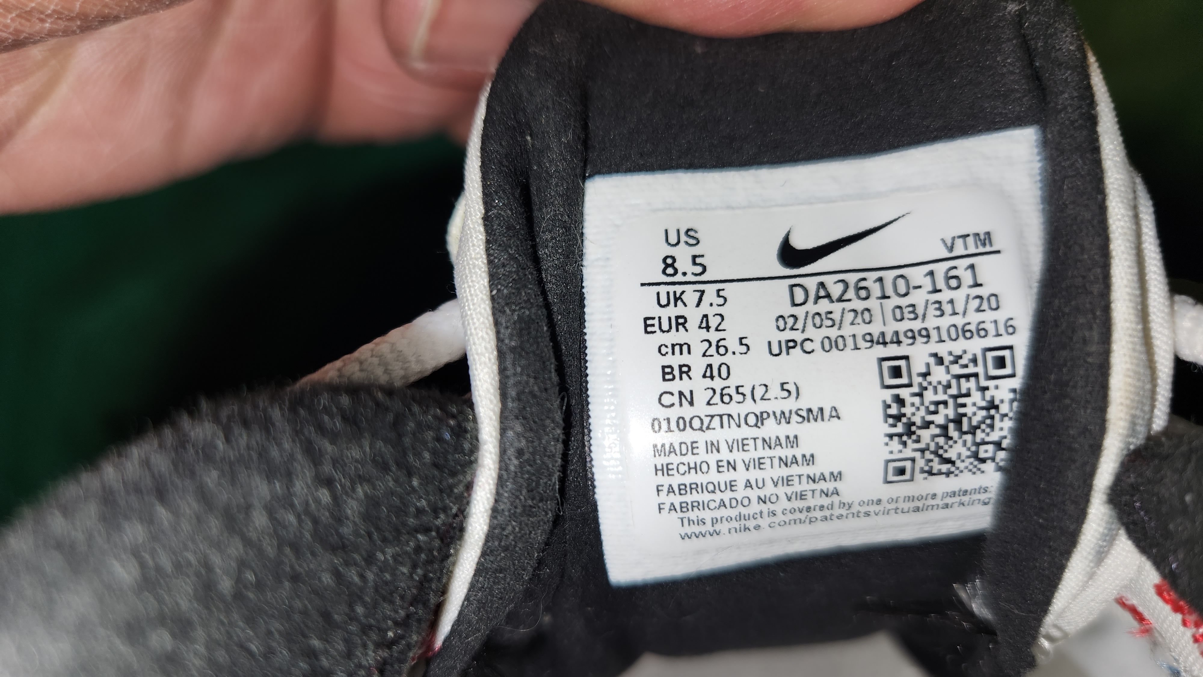 Air Max 270 React 'Multi-Color' Size 8.5
