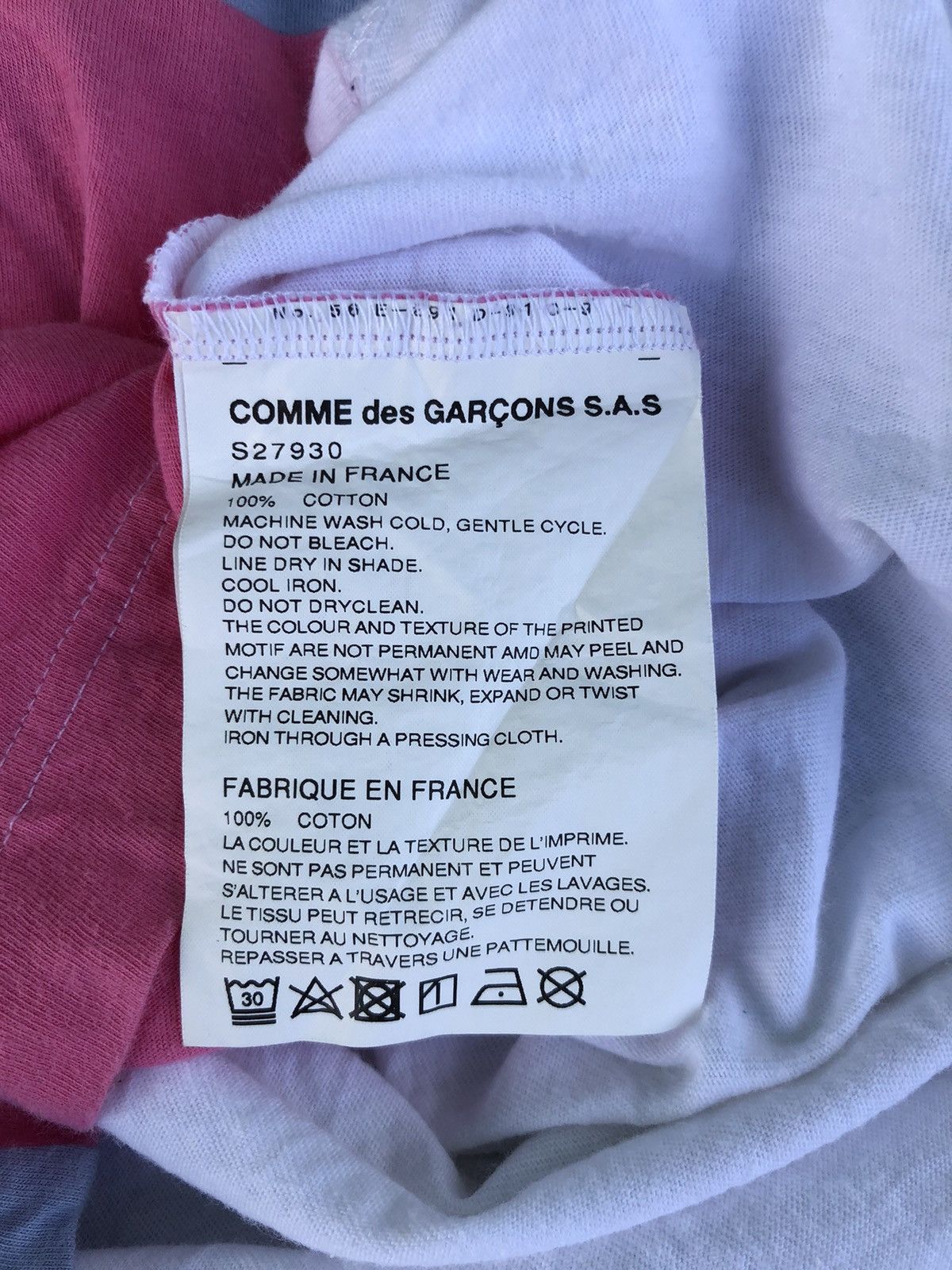 Comme des Garcons 🚨ACCEPT OFFER🚨SHIRT BOYS LONG SLEEVE TEE Size US L / EU 52-54 / 3 - 13 Thumbnail