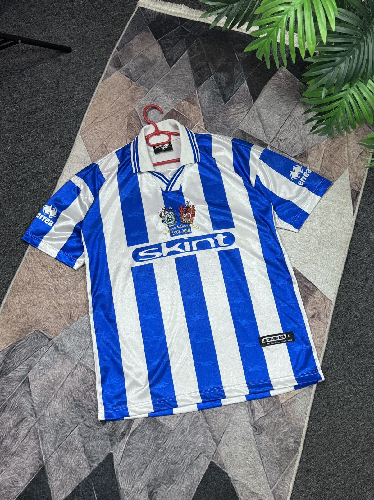 Errea Brighton T-shirt for the club's centenary 2001/02 Errea Size US M / EU 48-50 / 2 - 1 Thumbnail
