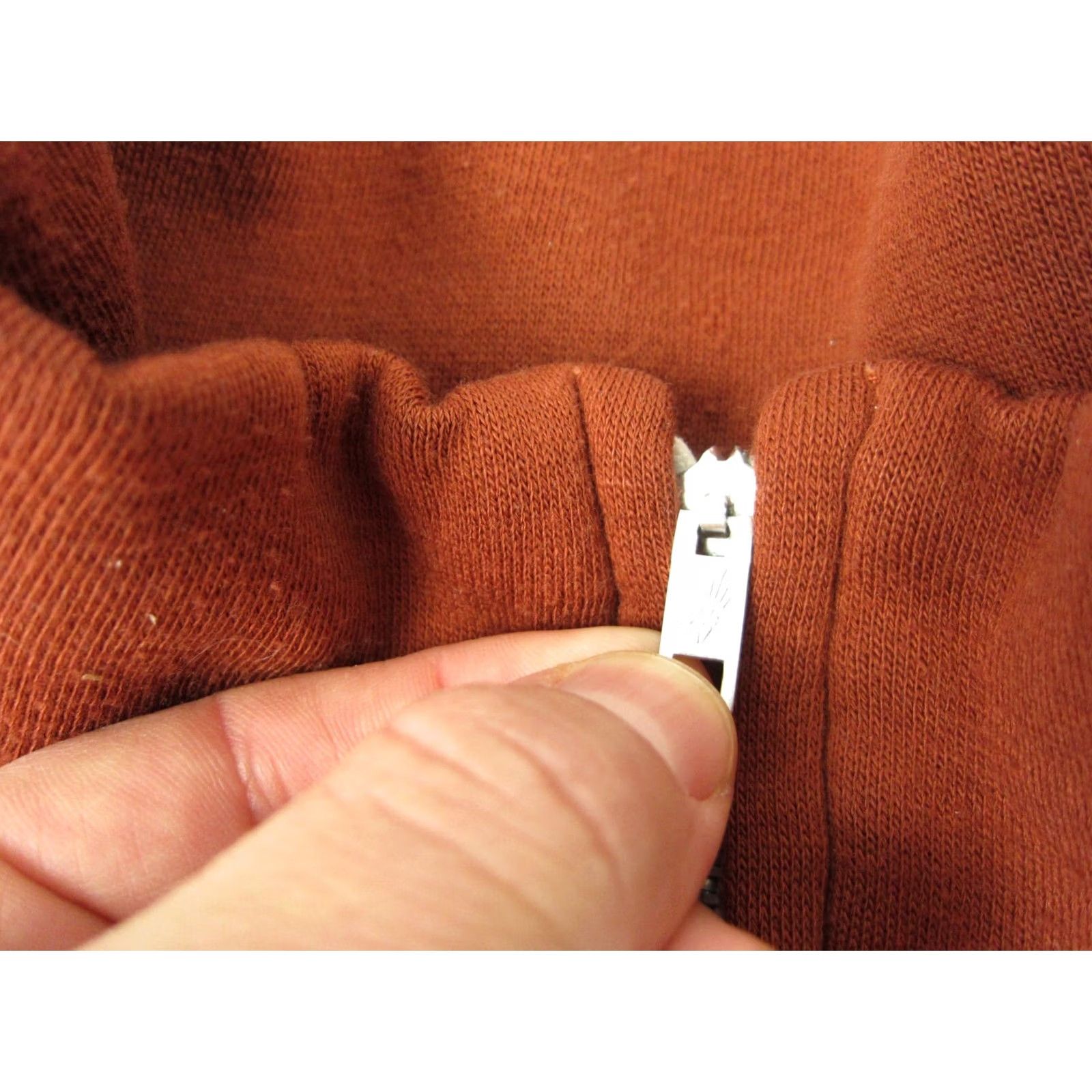 Vintage Vintage True Sweatshirt Mens L Orange Burnt Full Zip 60s 70s Track USA 80s 90s Skull Logo Pullover Gym & Training Mens Size US L / EU 52-54 / 3 - 5 Thumbnail