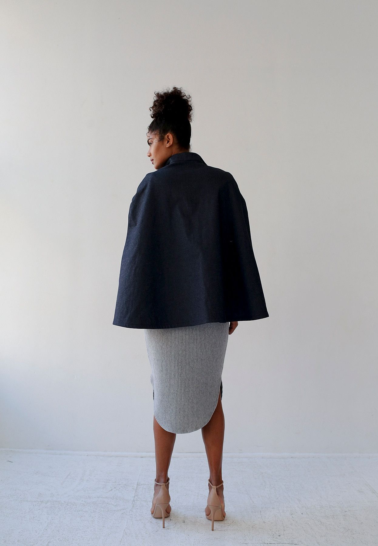 Other DENIM CAPE Size M / US 6-8 / IT 42-44 - 4 Thumbnail