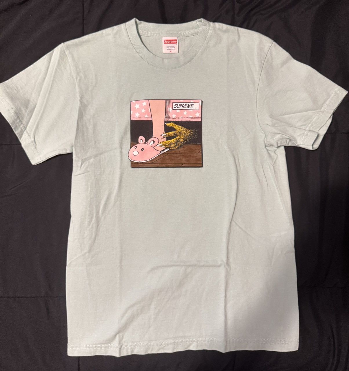 Supreme Supreme Bed Tee - Light Teal - Small Size US S / EU 44-46 / 1 - 1 Thumbnail