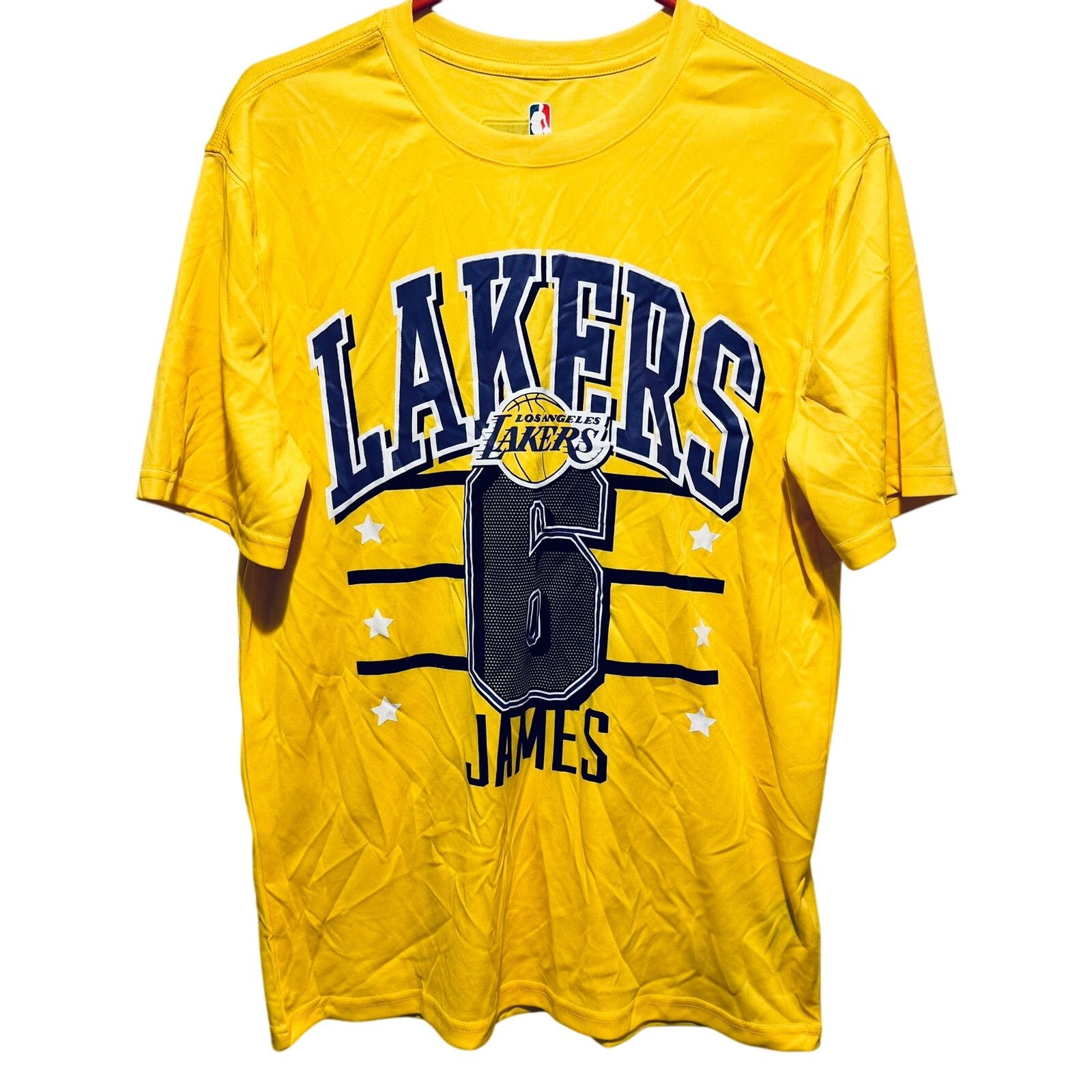 NBA Lebron James Lakers T Shirt Size US S / EU 44-46 / 1 - 1 Thumbnail