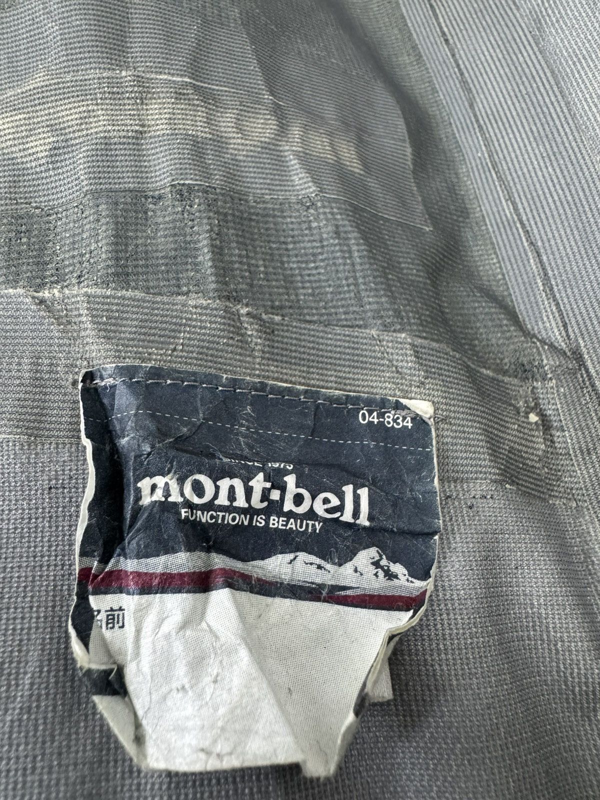 Montbell Montbell Rain Trekker jacket in cyan blue with gray accents Size US L / EU 52-54 / 3 - 7 Thumbnail