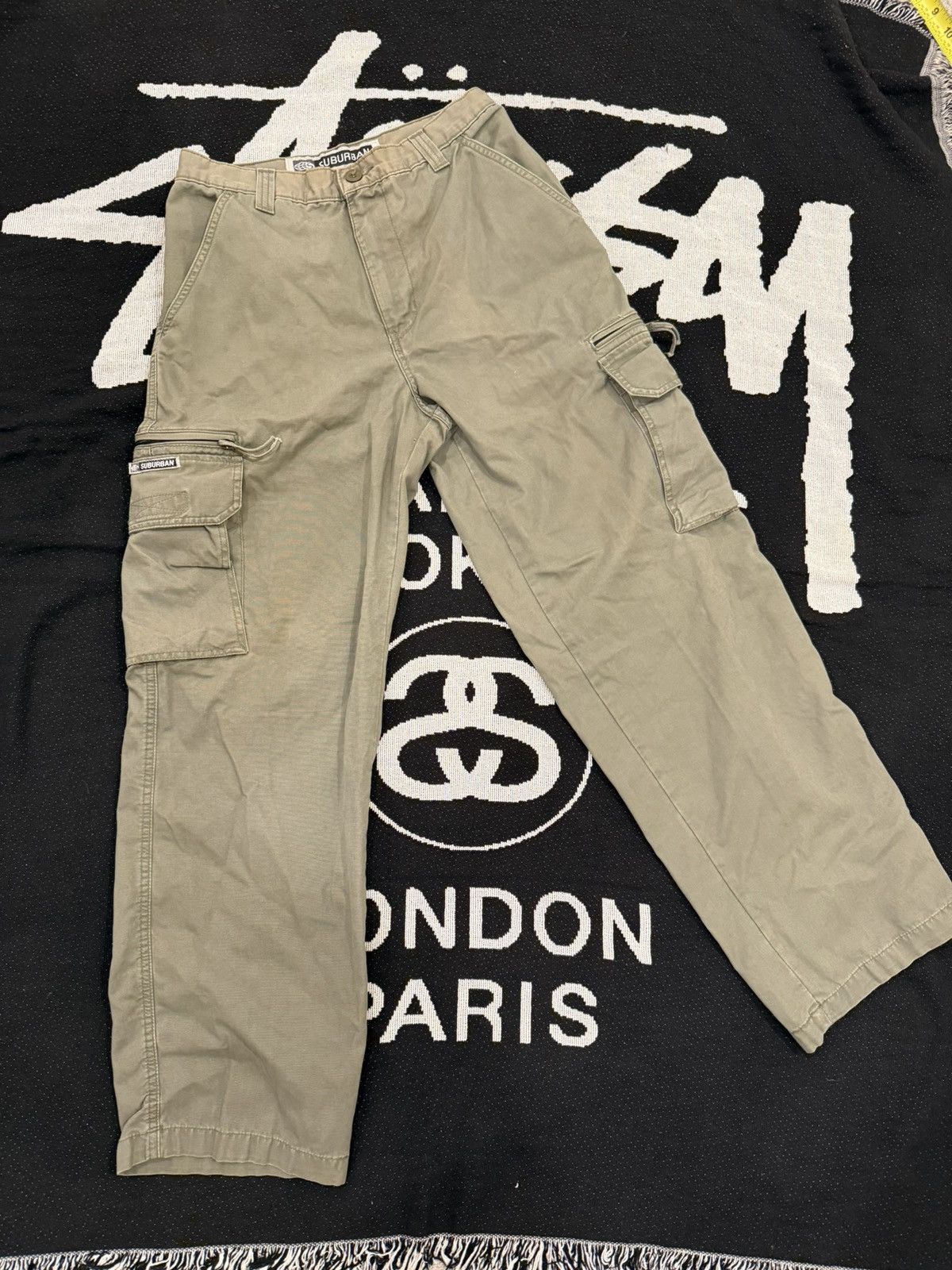 Vintage Vintage Y2K Suburban Cargo Pants Size US 30 / EU 46 - 1 Thumbnail