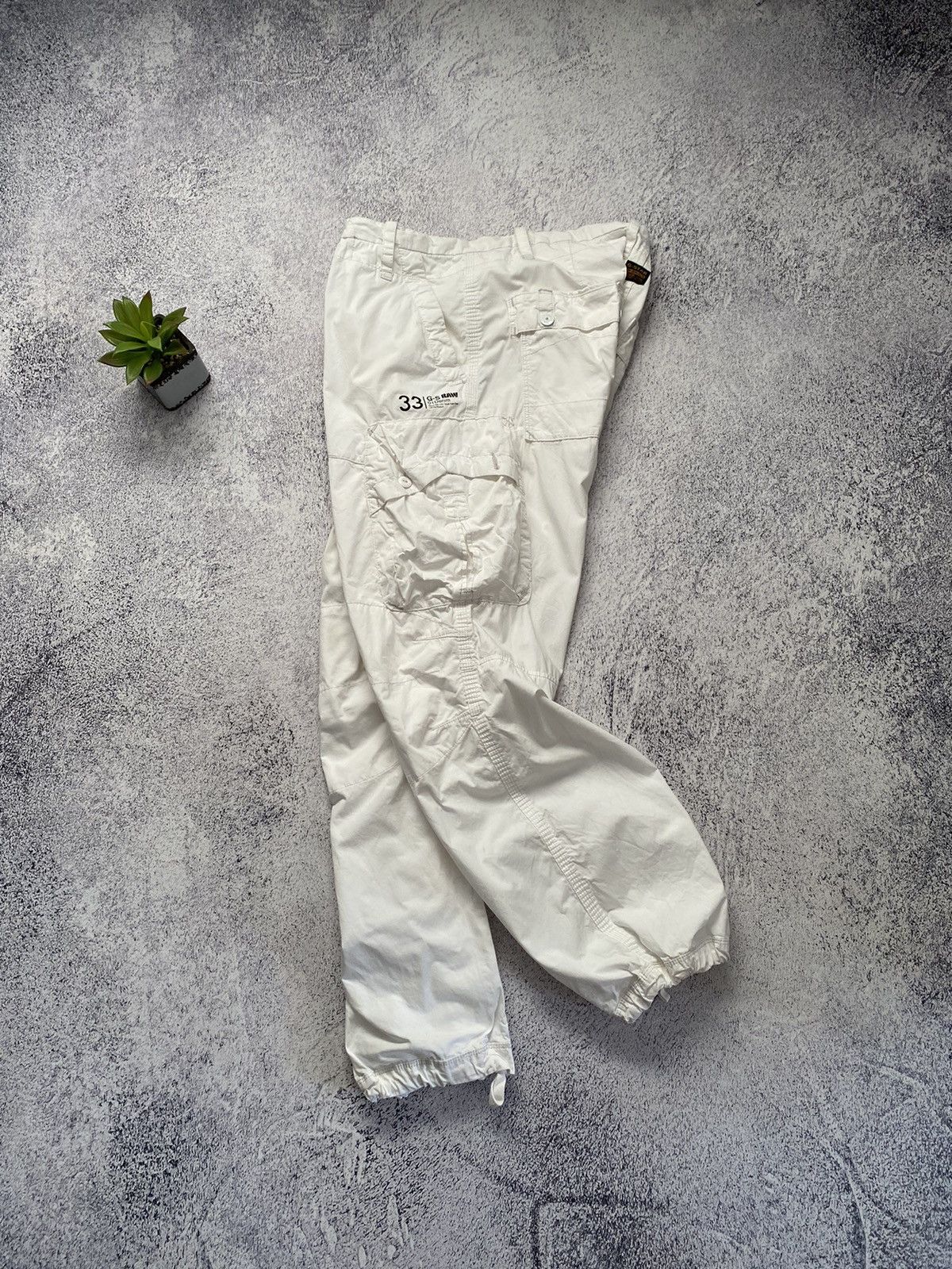 G-Star VINTAGE G-STAR RAW LOOSE CARGO PANTS JAPAN STYLE GORPCORE Size US 36 / EU 52 - 1 Thumbnail