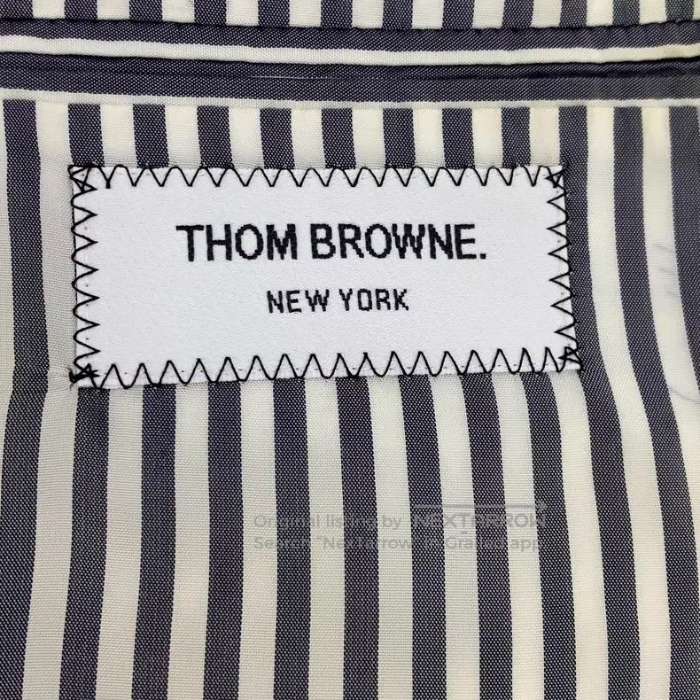 Thom Browne Thom Browne Color Block Wool Lapel Single Breasted Jacket Size US XS / EU 42 / 0 - 5 Thumbnail