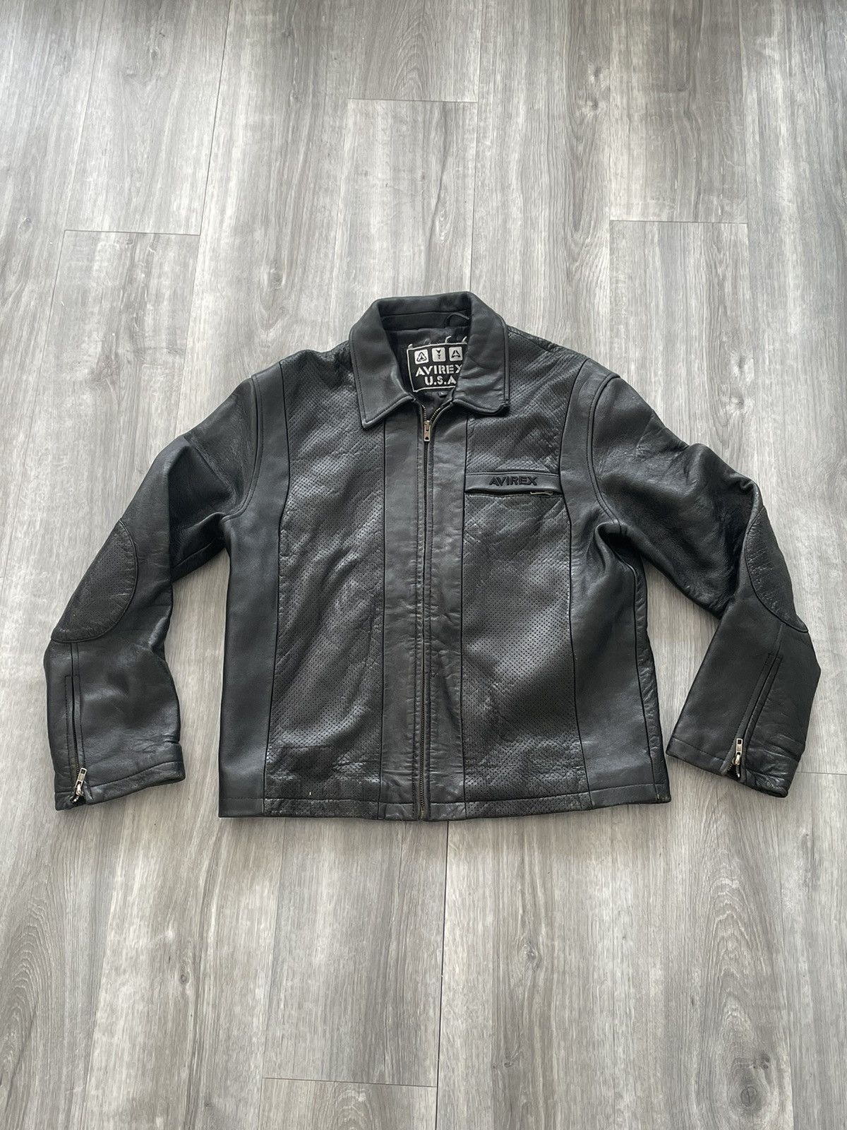 Avirex Avirex Leather Jacket Size US L / EU 52-54 / 3 - 1 Thumbnail
