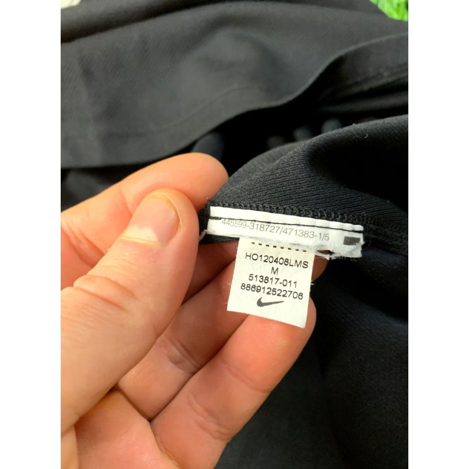 Nike Nike Dri-FIT Shirt Women M Black Jersey Short Sleeve Training Run 2012 VINTAGE? Size M / US 6-8 / IT 42-44 - 7 Thumbnail