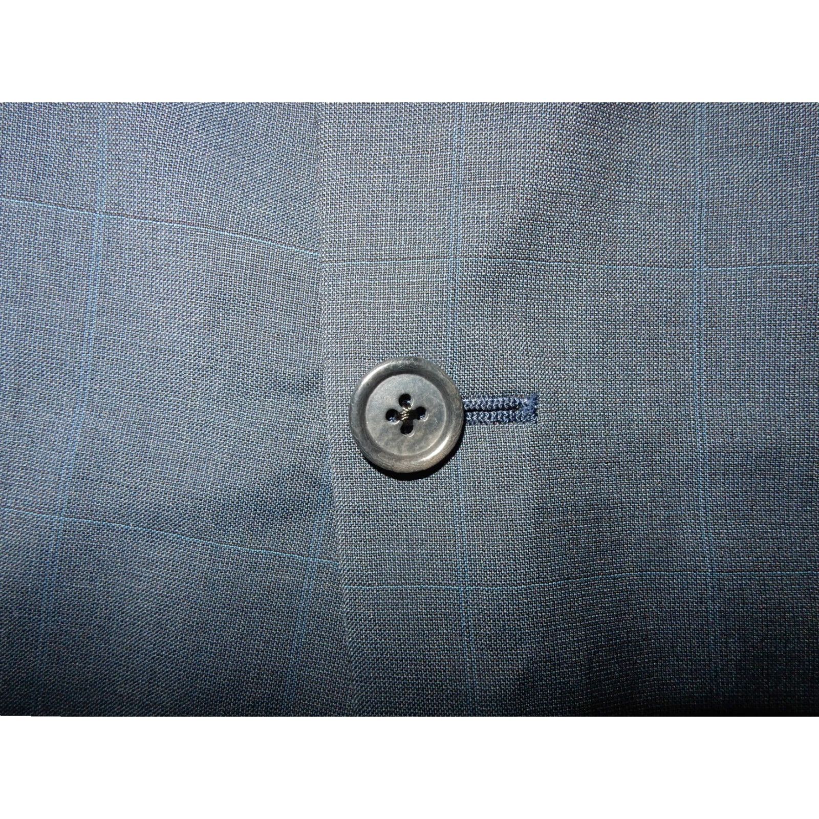 Karl Lagerfeld VINTAGE Karl Lagerfeld Men's Blazer Sport Coat Jacket Size 40R Wool Blue Size 40R - 4 Thumbnail