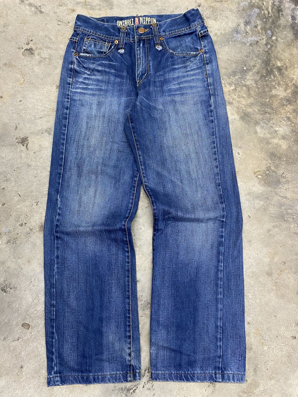 Japanese Brand × Le Grande Bleu (L.G.B.) 💥Bindding Offer💥 Rare oniarai nippon jeans Size US 30 / EU 46 - 1 Thumbnail
