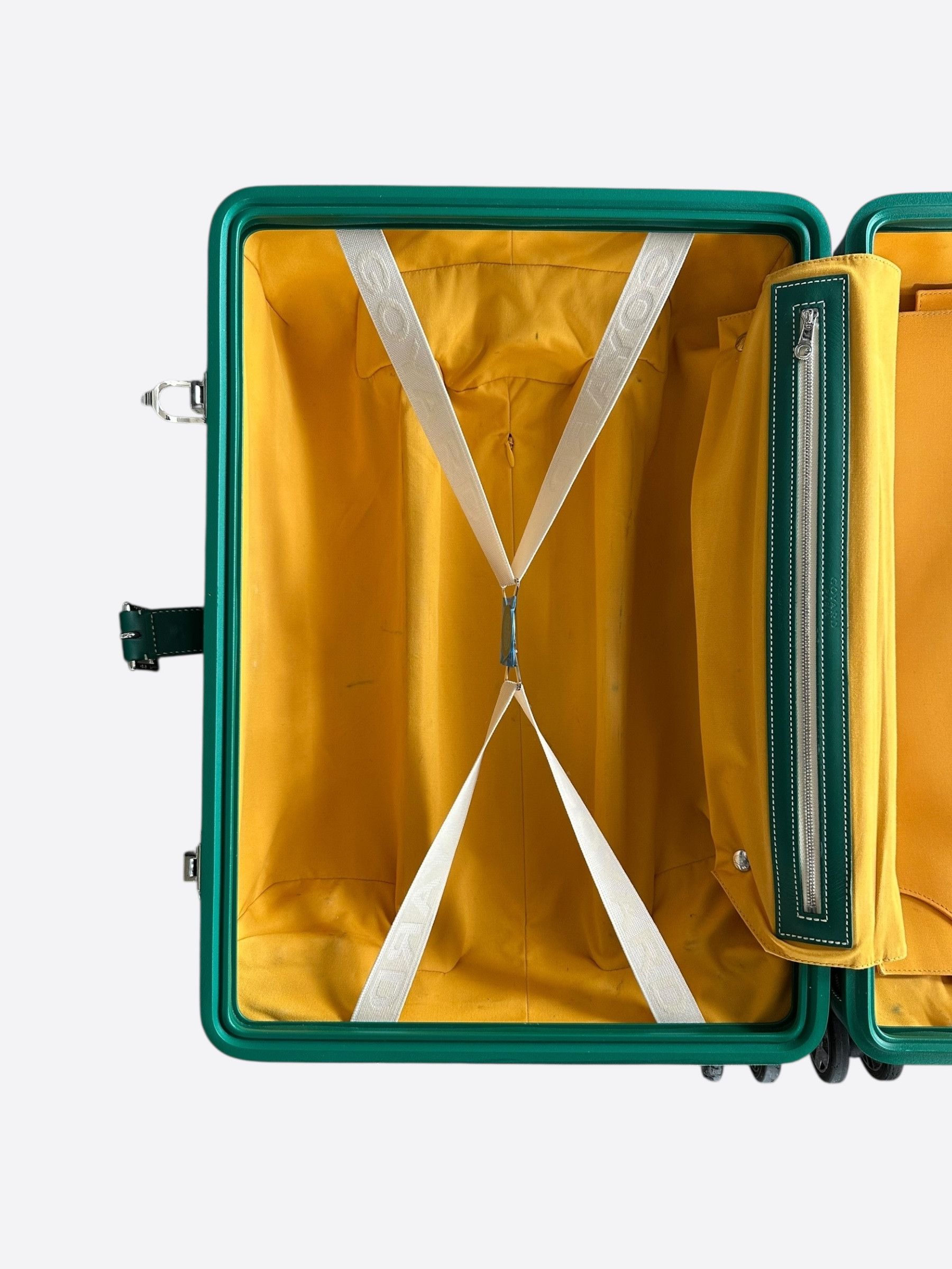 Goyard Goyard Green Bourget PM Trolley Case Size ONE SIZE - 7 Thumbnail