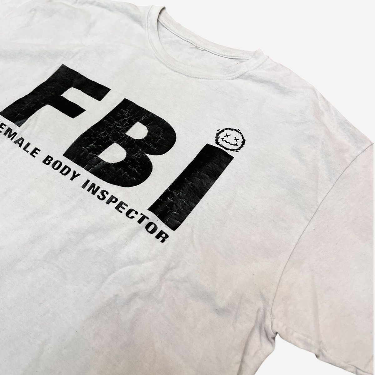 Other F.B.I Vintage Tee in White Size US XL / EU 56 / 4 - 2 Thumbnail