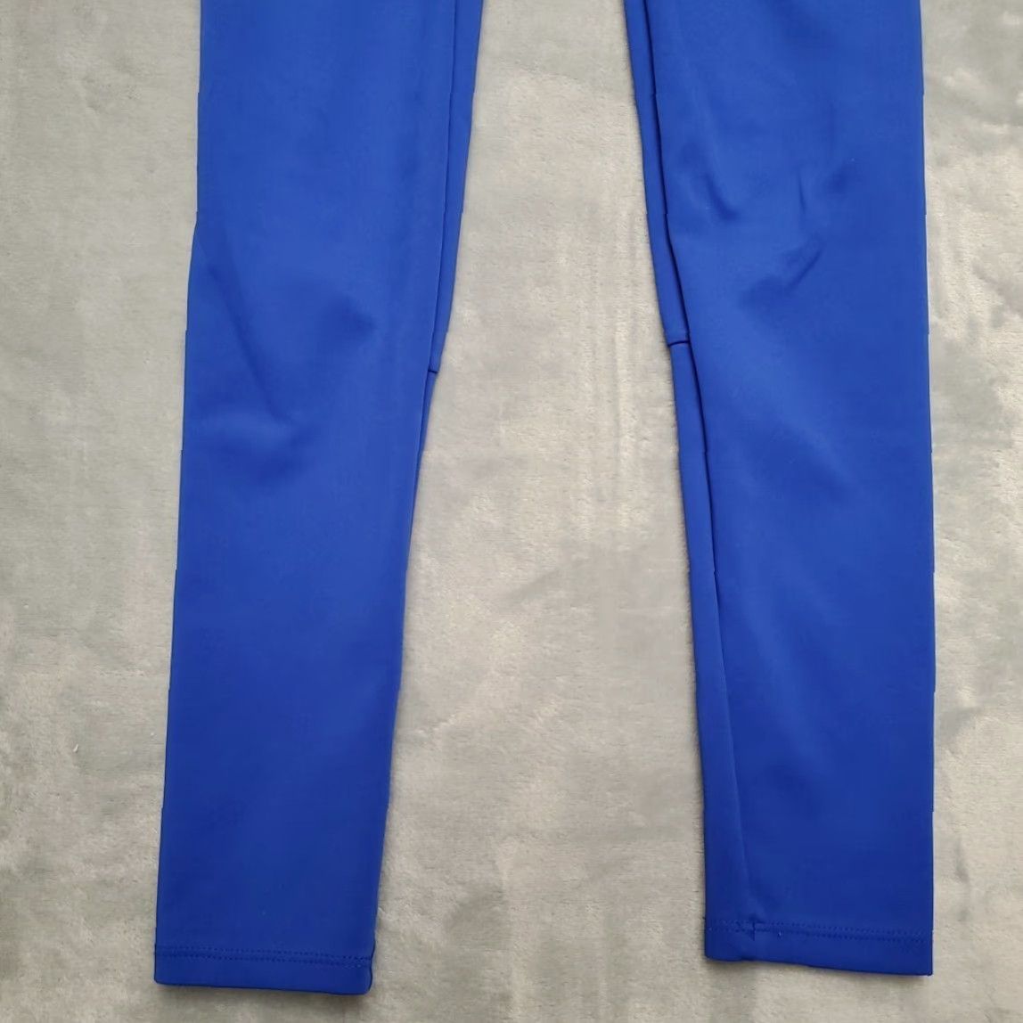 Vintage Aether Leggings Womens Blue I Performance Stretch Blend Pants Yoga Athleisure Size 32" / US 10 / IT 46 - 2 Thumbnail