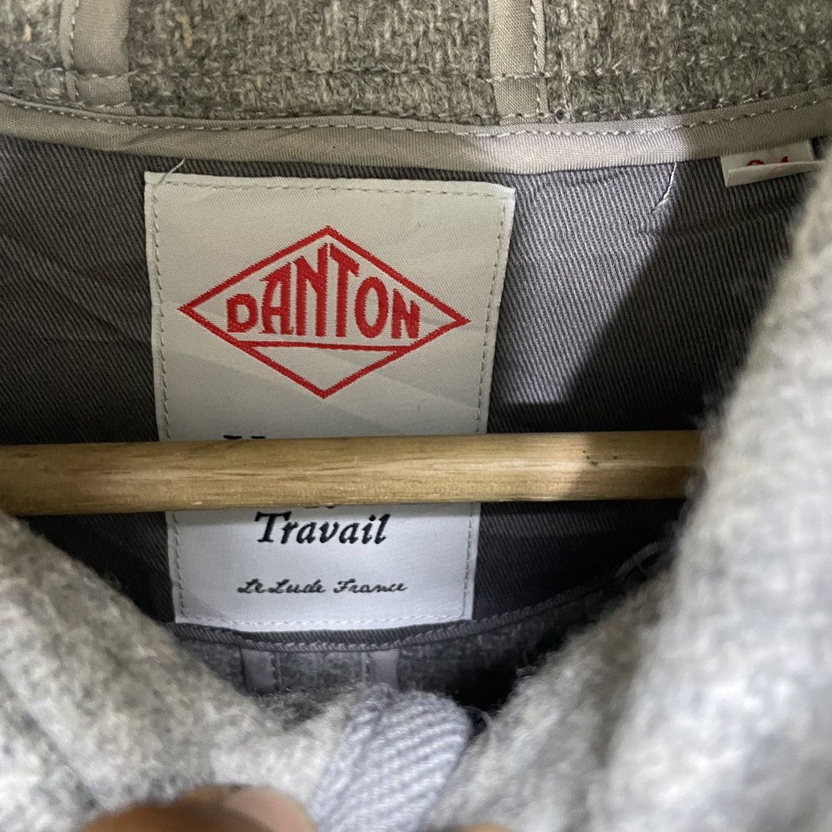 Danton × Vintage 💥Vintage Danton Hooded Jacket Size M / US 6-8 / IT 42-44 - 6 Thumbnail