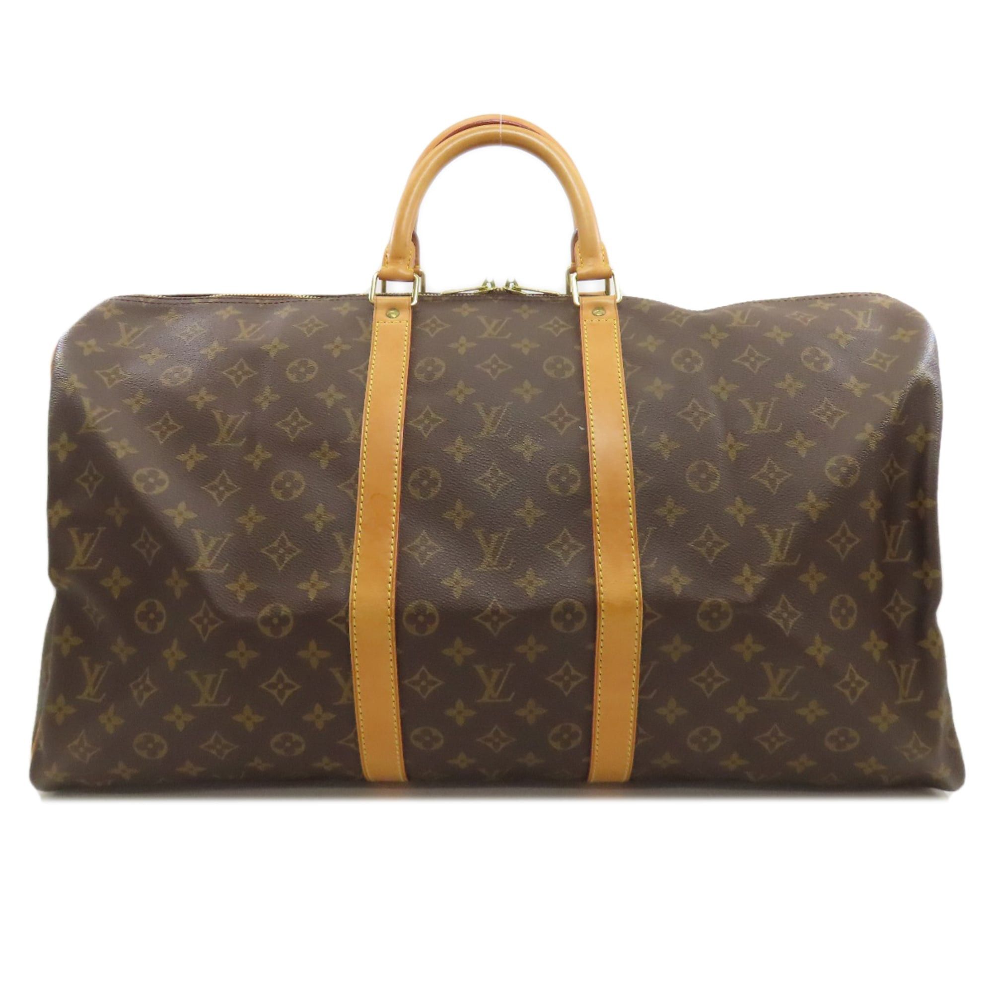 Louis Vuitton Louis Vuitton M41424 Keepall 55 Boston Bag Monogram Canvas Women's LOUIS VUITTON Size ONE SIZE - 1 Thumbnail