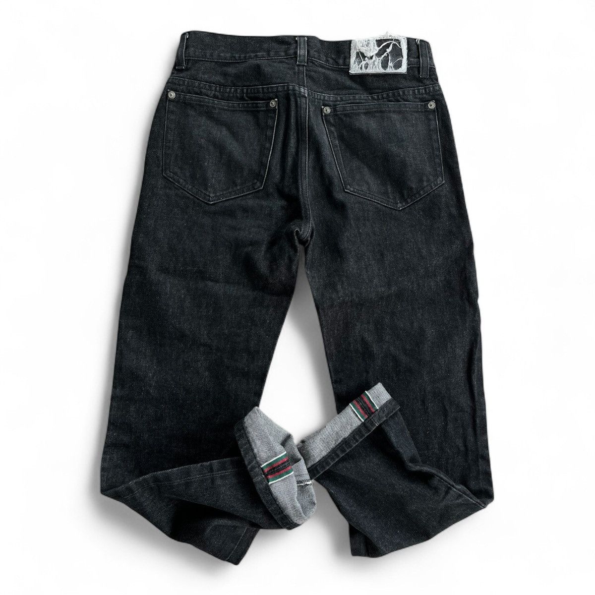 Gucci GUCCI SELVEDGE DENIM SUPER BLACK Size US 29 - 2 Thumbnail