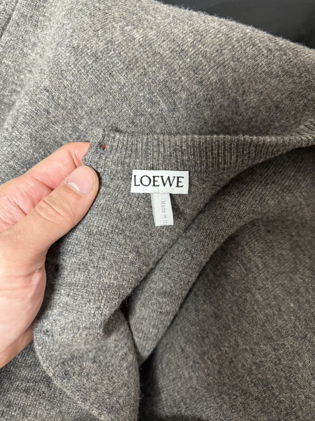 Loewe Loewe open back stud sweater Size US L / EU 52-54 / 3 - 4 Thumbnail