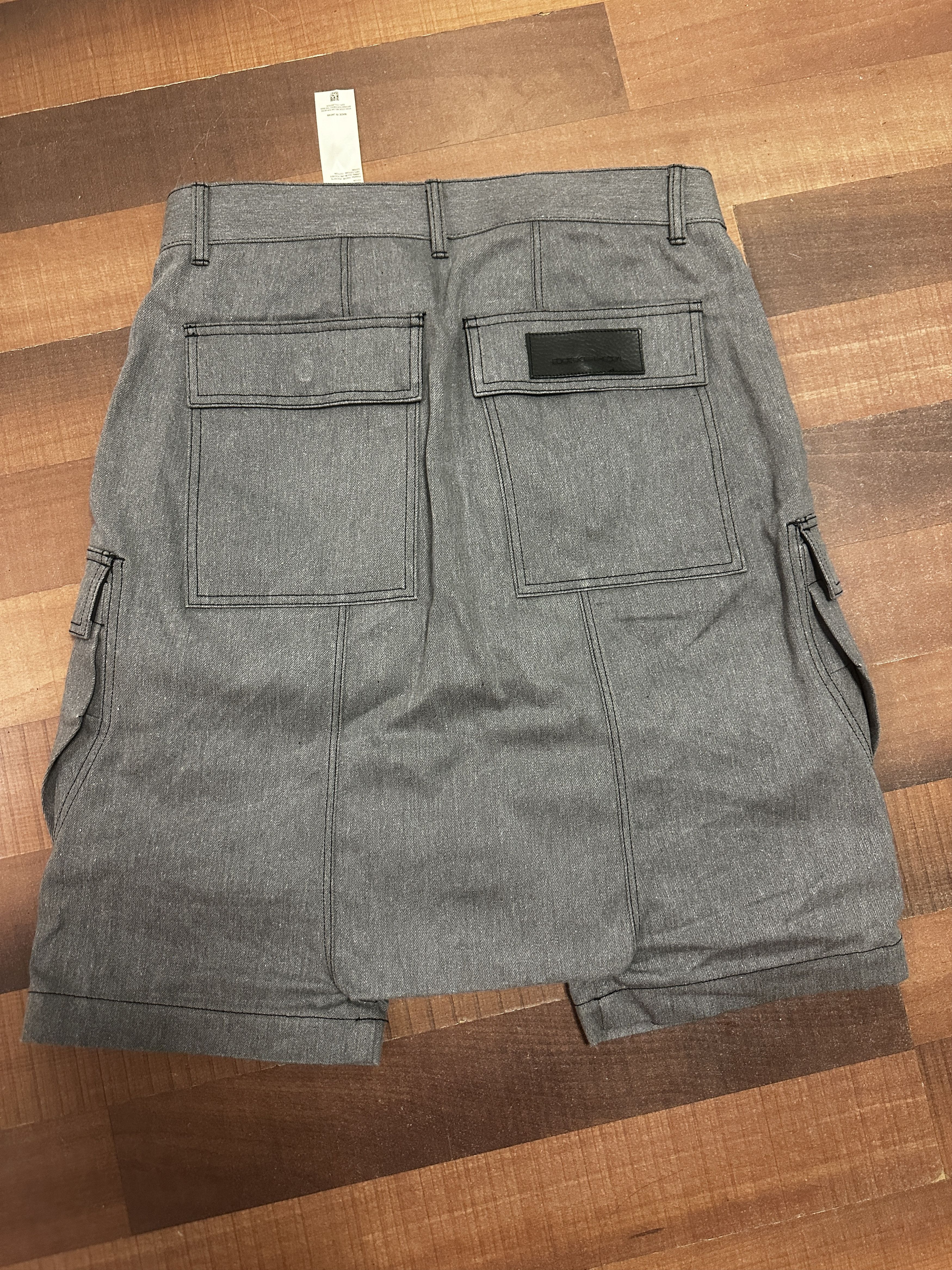 Rick Owens Drkshdw Rick Owens Denim Crotch Shorts Size US 32 / EU 48 - 2 Thumbnail