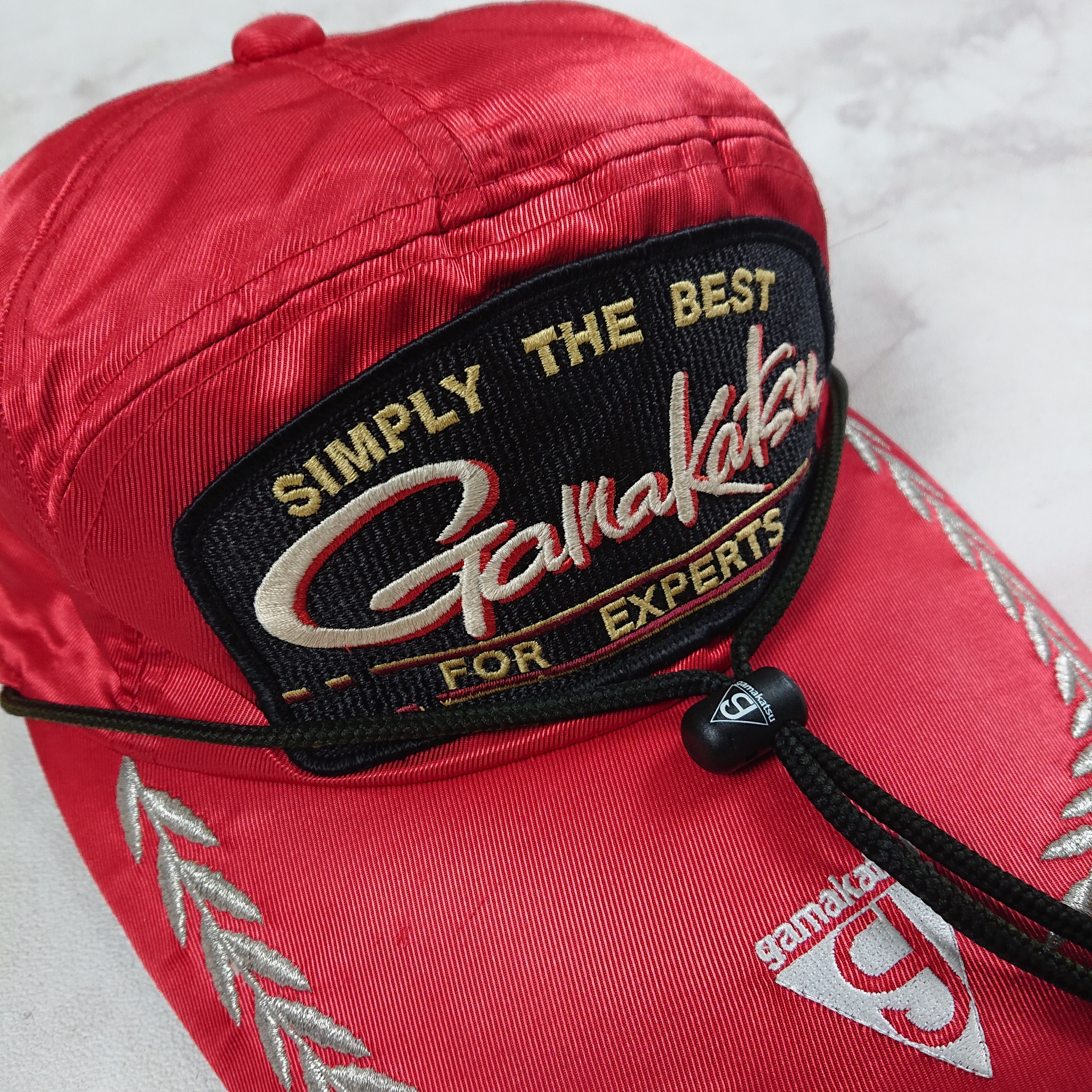 Japanese Brand Vintage Rare Gamakatsu Japan Fishing Gear Cap Size ONE SIZE - 1 Thumbnail