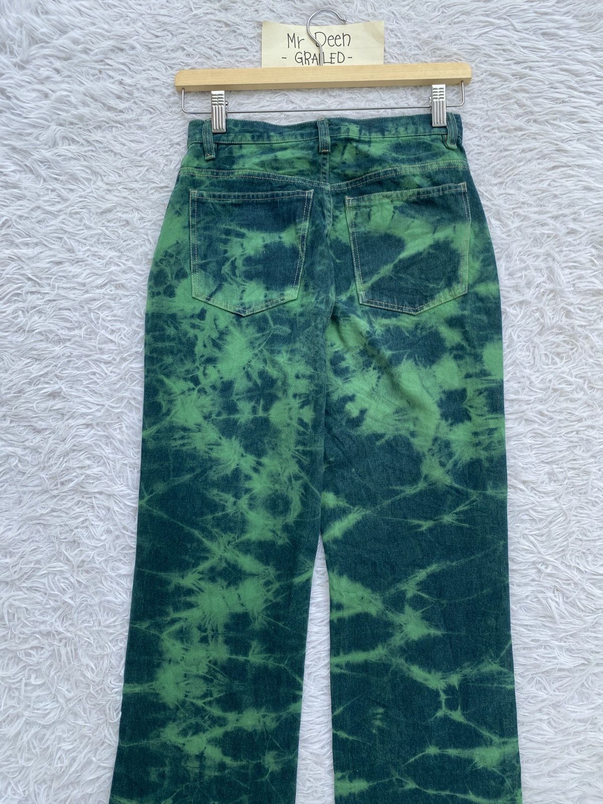 Japanese Brand Vintage 90s Japanese Brand Tie Dye Flash Jeans Pants Size US 27 - 21 Thumbnail