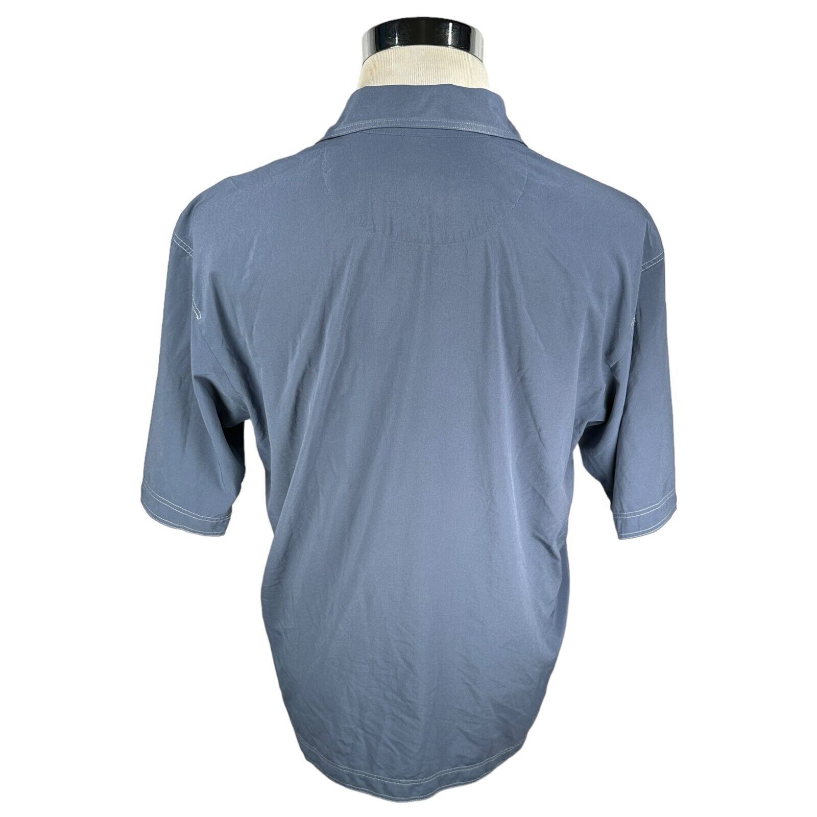 Nike Nike Tiger Woods Polo Shirt Mens Medium Blue Short Sleeve Size US M / EU 48-50 / 2 - 4 Thumbnail