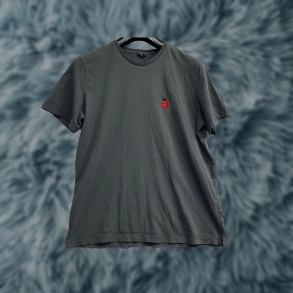 Saks Fifth Avenue VINTAGE Saks Fifth Avenue Shirt Men L Gray Crew Neck Short Sleeve Made in Italy Size US L / EU 52-54 / 3 - 1 Thumbnail
