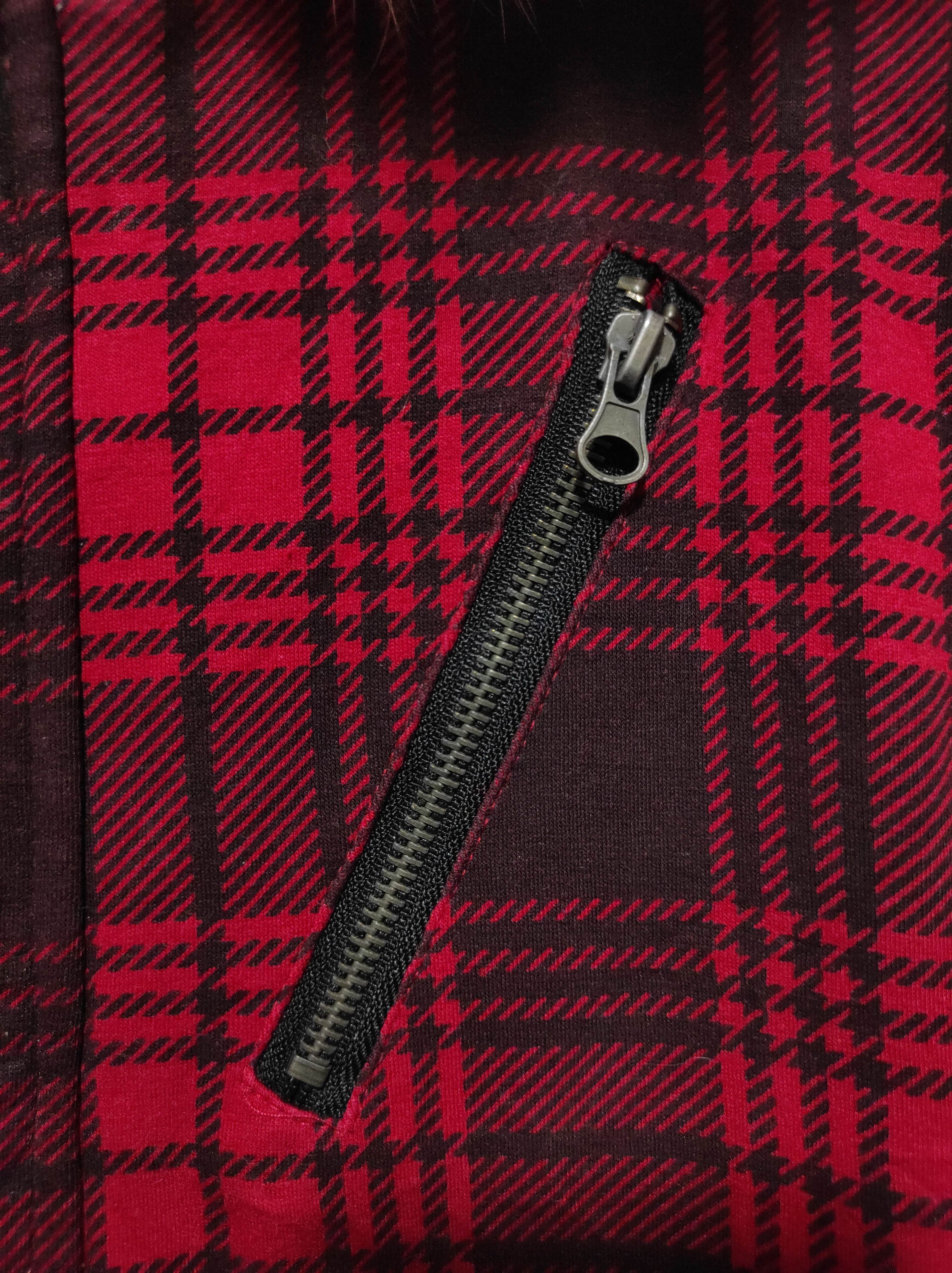 Hysteric Glamour Pract Plaid Zipper Fur Hoodie Bono LGB i6w9 style Size US M / EU 48-50 / 2 - 6 Thumbnail
