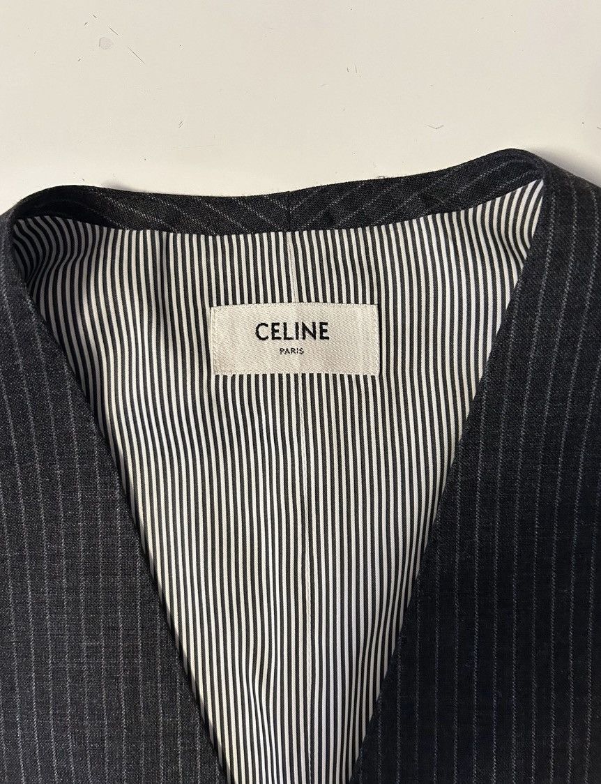 Celine Celine 20SS pinstriped suit vest sz44 Size 44R - 8 Thumbnail