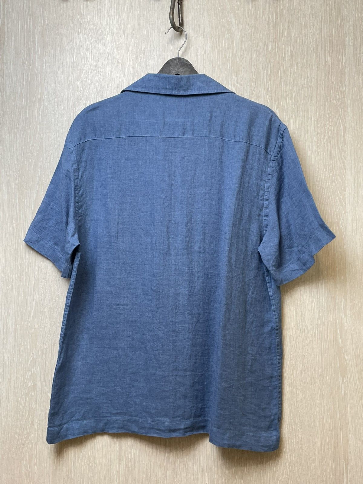 Reiss Mens Reiss shirts button up cotton linen luxury size M Size US M / EU 48-50 / 2 - 4 Thumbnail