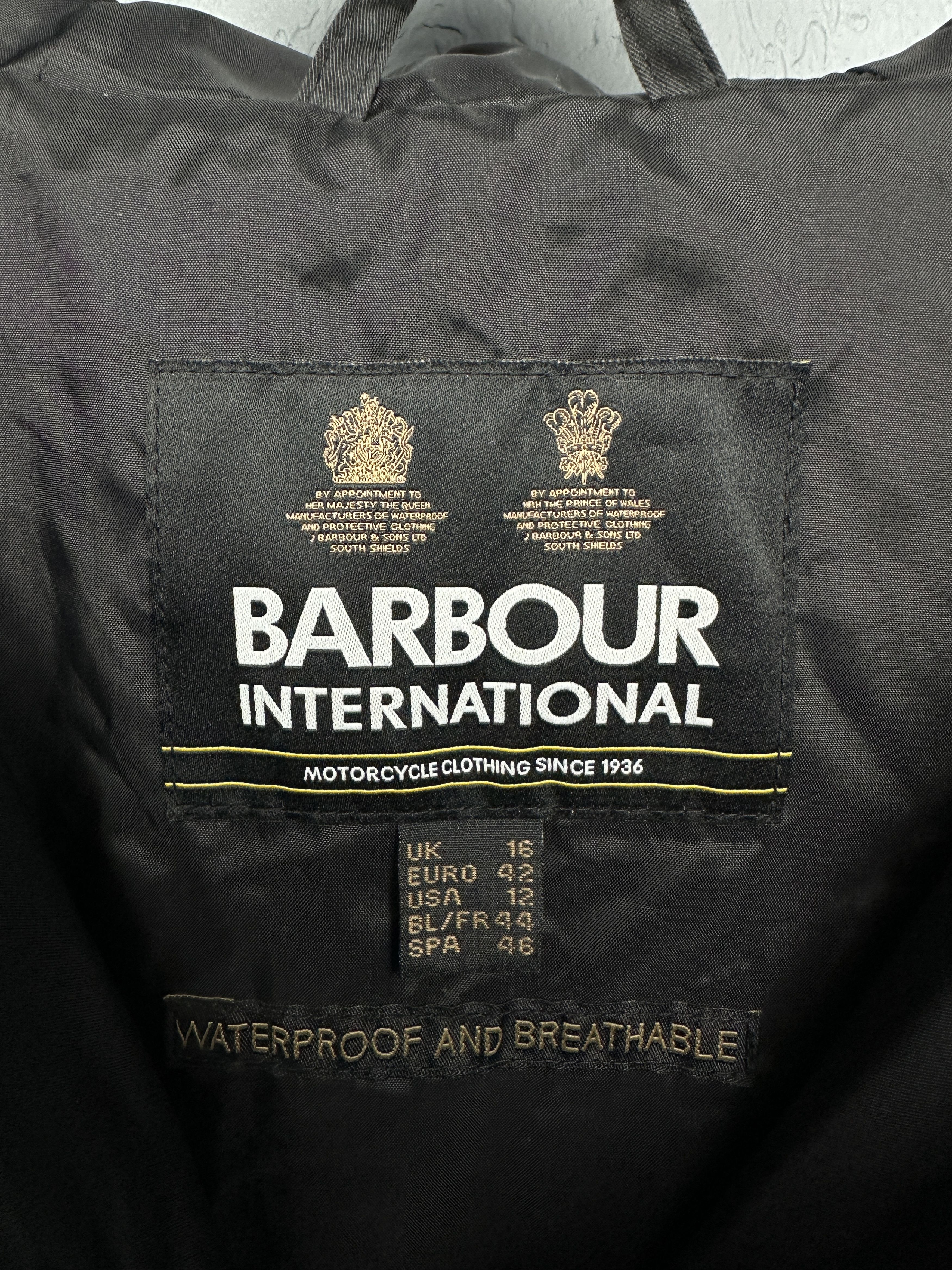 Barbour Barbour International Clypse Womens Waterproof Jacket Size XL / US 12-14 / IT 48-50 - 4 Thumbnail